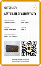 Load image into Gallery viewer, Louis Vuitton Damier Ebene Sarah Wallet CA4111
