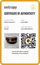 Load image into Gallery viewer, Louis Vuitton Size 80 / 32 Monogram Rose Ballerine Reversible Belt
