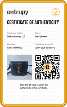 Load image into Gallery viewer, Saint Laurent Lambskin Quilted Monogram June Box Bag Black
