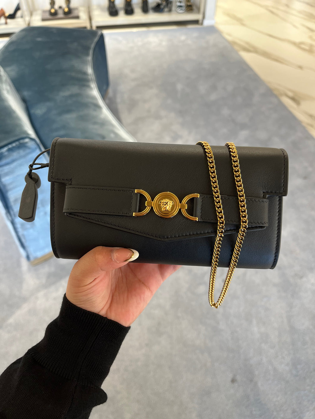 BRAND NEW VERSACE Medusa Chain Crossbody
