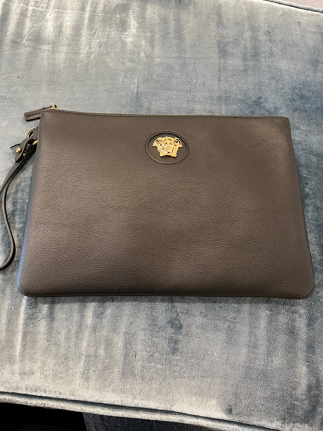 BRAND NEW VERSACE Medusa Clutch Black