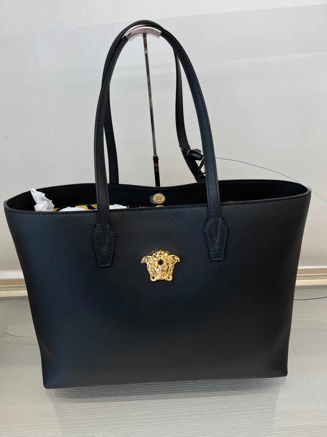 BRAND NEW VERSACE Medusa Tote Black