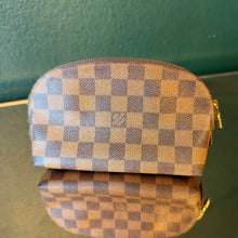 Load image into Gallery viewer, Louis Vuitton Damier Ebene Cosmetic Pouch PM
