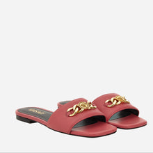 Load image into Gallery viewer, BRAND NEW VERSACE Icon Chain Pink Sandal
