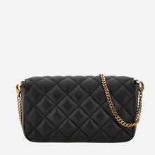 Load image into Gallery viewer, BRAND NEW VERSACE Medusa Quilted Mini Flap Crossbody Black
