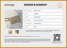 Load image into Gallery viewer, PRELOVED Louis Vuitton Damier Azur Neverfull Pochette PM
