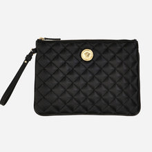 Load image into Gallery viewer, BRAND NEW VERSACE Icon Pouch In Quilted Lambskin
