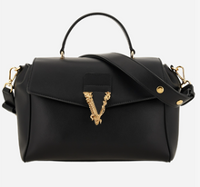 Load image into Gallery viewer, BRAND NEW VERSACE Virtus Calfskin Top Handle Large
