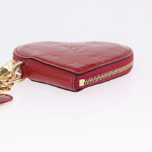 Load image into Gallery viewer, Louis Vuitton Vernis Framboise Coeur Heart Coin Purse
