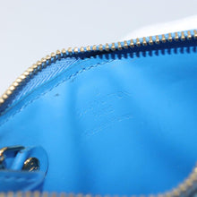 Load image into Gallery viewer, Louis Vuitton Vernis Valentine Key Pouch Light Blue
