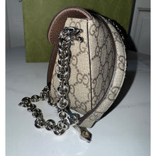 Load image into Gallery viewer, BRAND NEW Gucci GG Supreme Monogram Mini Asymmetric Horsebit 1955
