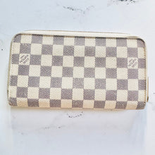 Load image into Gallery viewer, Louis Vuitton Damier Azur Zippy Organizer Wallet
