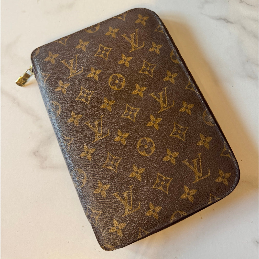 Louis Vuitton Large Zipper Agenda Cover