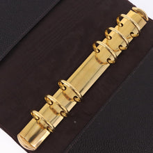 Load image into Gallery viewer, Chanel Chocolate Brown Caviar Leather Medium Ring Agenda
