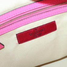 Load image into Gallery viewer, Valentino Garavani Vitello Rockstud Double Handle Tote Pink
