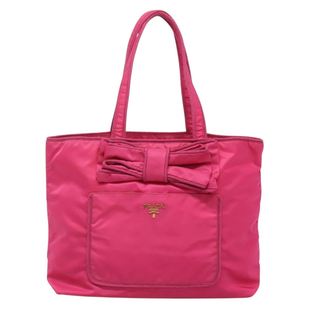 Prada Tessuto Nylon Pink Tote