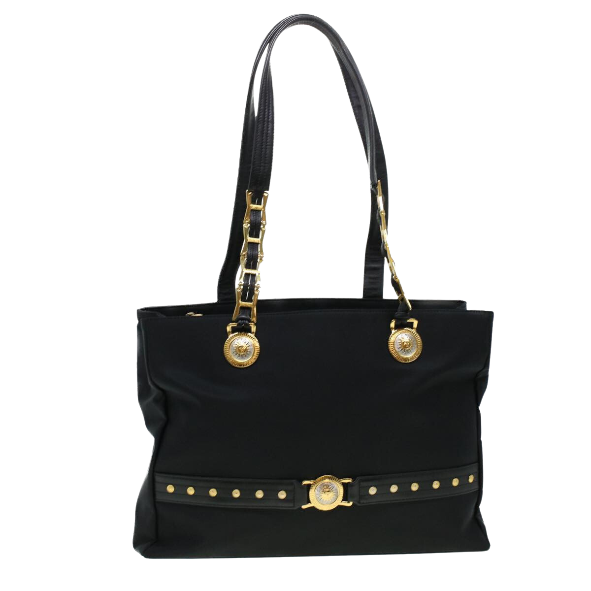 PRELOVED Versace Sunburst Tote Bag – 2ndLove Luxury Boutique