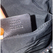Load image into Gallery viewer, Gucci Jacquard Black GG Monogram Slim Shoulder Bag
