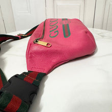 Load image into Gallery viewer, 🎁Black Friday Special🎁Gucci Pink Calfskin Logo Bumbag

