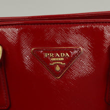 Load image into Gallery viewer, Prada Saffiano Vernice Medium Promenade Tote Rosso
