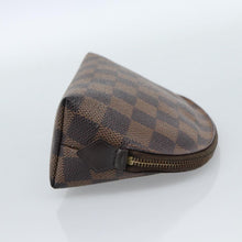 Load image into Gallery viewer, Louis Vuitton Damier Ebene Cosmetic Pouch PM
