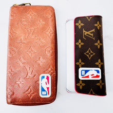Load image into Gallery viewer, LOUIS VUITTON x NBA Capsule Bundle:  Zippy Vertical Wallet and Glasses Case
