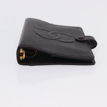 Load image into Gallery viewer, Chanel Chocolate Brown Caviar Leather Medium Ring Agenda
