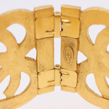 Load image into Gallery viewer, CHANEL CC Heart Cuff Bangle Bracelet

