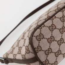 Load image into Gallery viewer, Gucci Monogram Boat Pochette Brown
