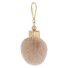 Load image into Gallery viewer, Louis Vuitton Mink Fur Fluffy Bag Charm Blush
