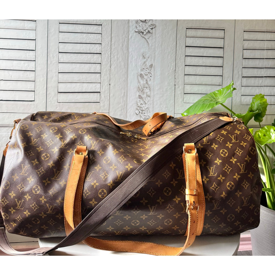 Louis Vuitton Monogram Sac Polochon Travel Bag