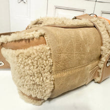 Load image into Gallery viewer, CHRISTIAN DIOR Shearling Flight Shoulder Bag
