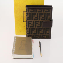 Load image into Gallery viewer, Fendi Zucca Medium Ring Agenda
