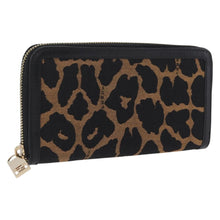 Load image into Gallery viewer, Fendi Leopard Zippy Wallet
