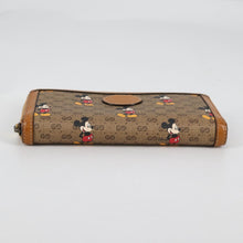 Load image into Gallery viewer, GUCCI X DISNEY GG Supreme Monogram Mickey Mouse Zip Around Wallet
