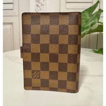 Load image into Gallery viewer, Louis Vuitton Damier Ebene Small Ring Agenda
