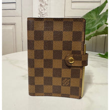 Load image into Gallery viewer, Louis Vuitton Damier Ebene Small Ring Agenda
