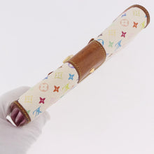 Load image into Gallery viewer, Louis Vuitton X Takashi Murakami Monogram Multicolor Blanc Sarah Noeud Wallet
