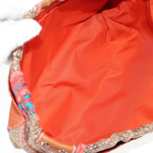 Load image into Gallery viewer, HERMES Silk Barenia Carre en Cravates Fourbi 25
