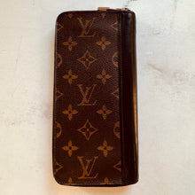 Load image into Gallery viewer, Louis Vuitton Monogram Macassar Vertical Zippy Wallet
