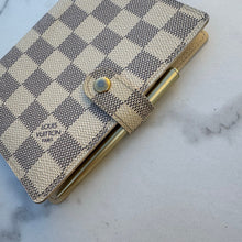 Load image into Gallery viewer, Louis Vuitton Small Ring Agenda Damier Azur
