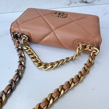 Load image into Gallery viewer, CHANEL Chanel 19 Wallet On Chain WOC Caramel

