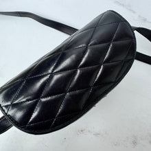 Load image into Gallery viewer, Saint Laurent Lambskin Quilted Monogram June Box Bag Black
