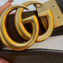 Load image into Gallery viewer, Gucci Marmont Reversible Black / Brown Belt Size 90/ 36
