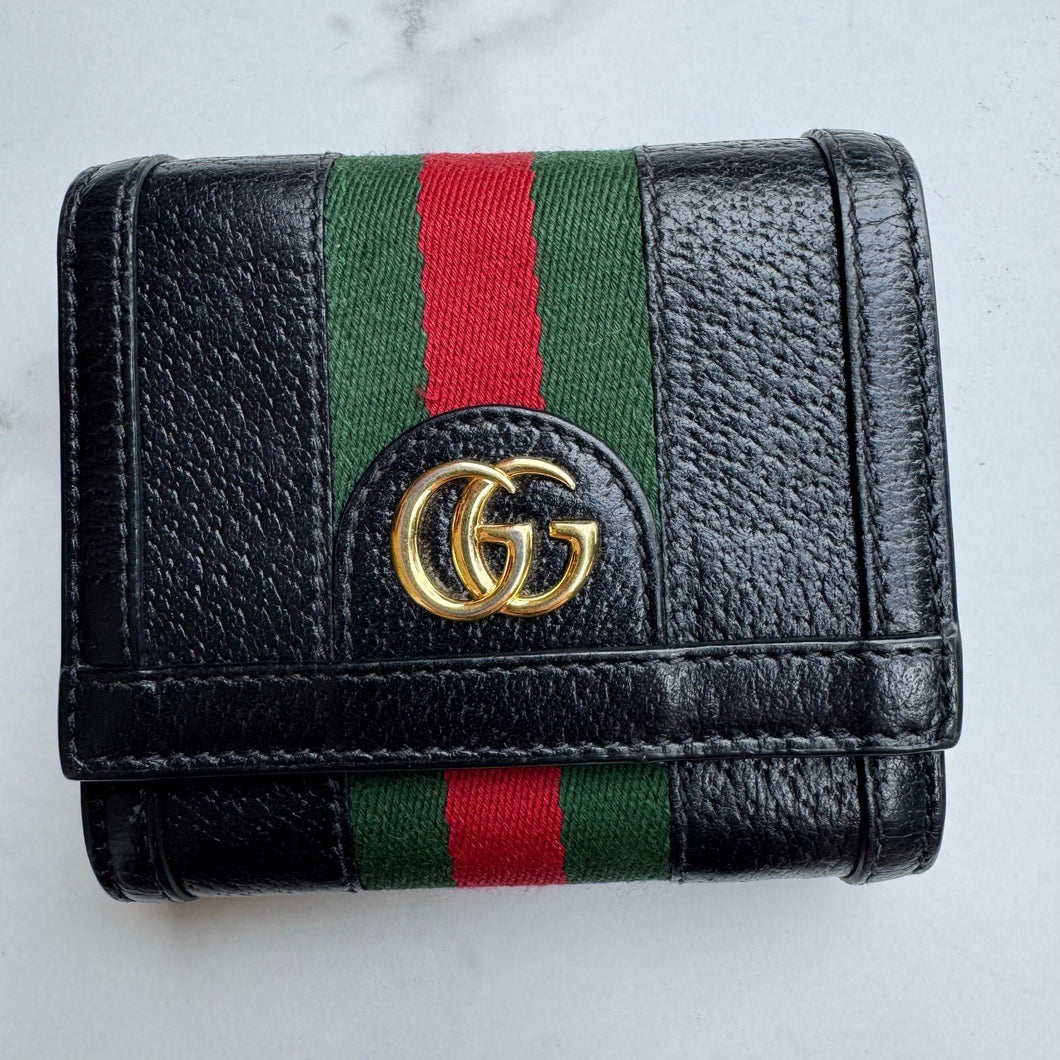 Gucci Calfskin Ophidia Wallet