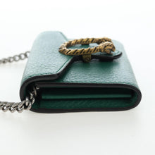 Load image into Gallery viewer, Gucci GG Calfskin Emerald Dionysus Mini Chain Wallet
