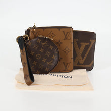 Load image into Gallery viewer, Louis Vuitton Reverse Monogram Pochette Trio
