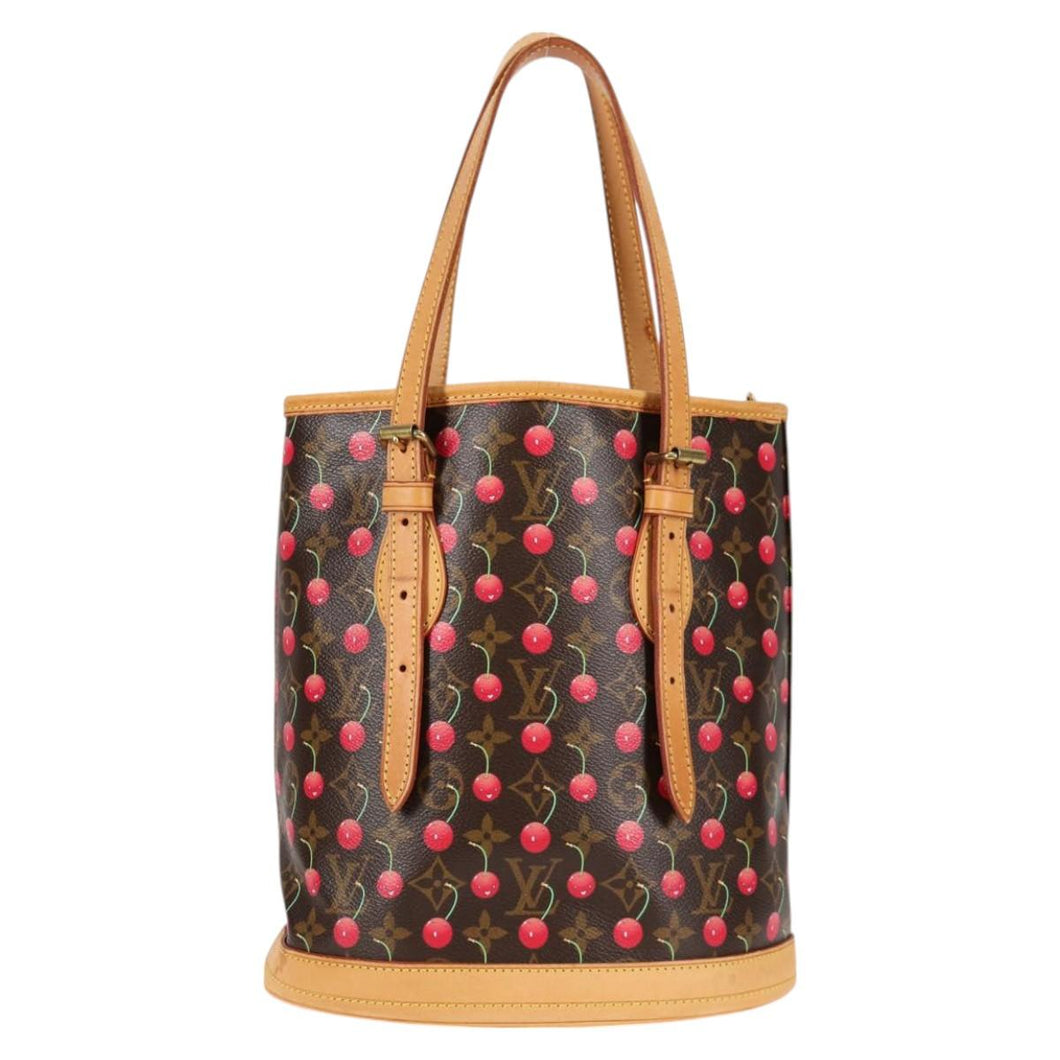 🍒Louis Vuitton x Takashi Monogram Cerises Cherry Bucket Bag🍒