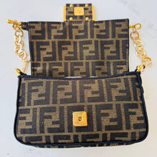 Load image into Gallery viewer, ✨💎Two Piece Thursday Bundle💎✨Fendi Zucchino Jacquard Zucca FF Mini Baguette and Wallet
