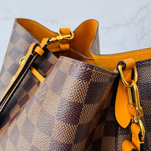 Load image into Gallery viewer, Louis Vuitton Damier Ebene Neonoe MM Safran
